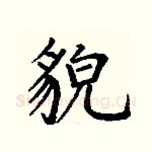 貌