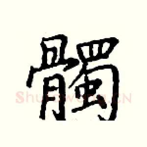 髑