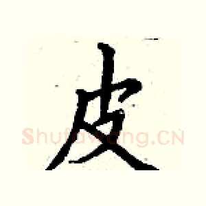 皮