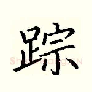 踪