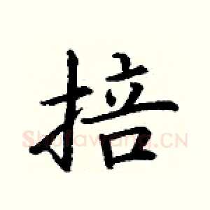 掊