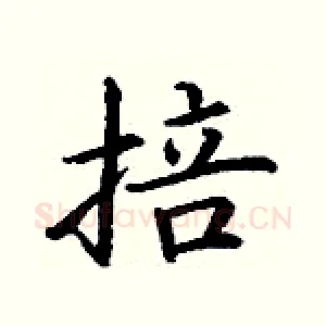 掊