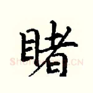 睹