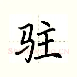 驻