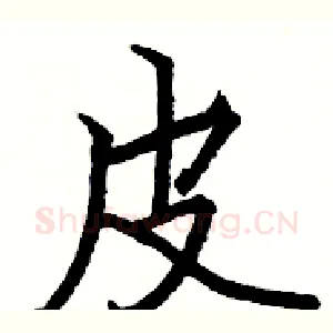 皮