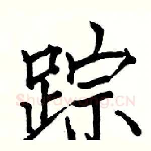 踪