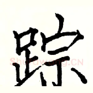 踪