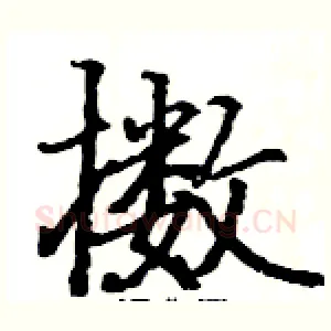 擞