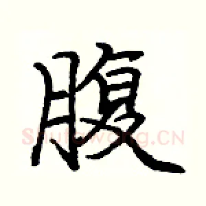 腹