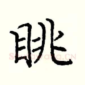眺
