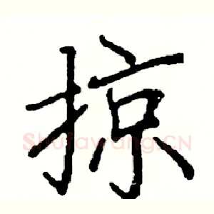 掠