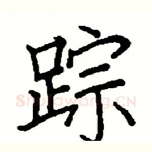 踪