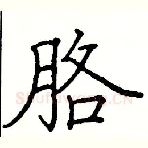 胳
