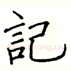 記