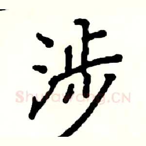 涉