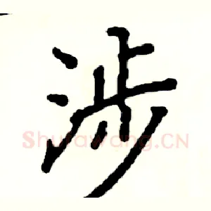 涉