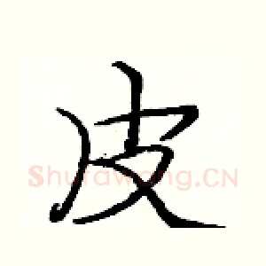 皮
