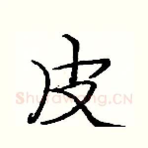 皮