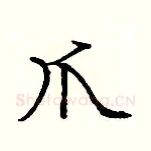 爪