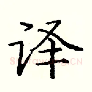 译
