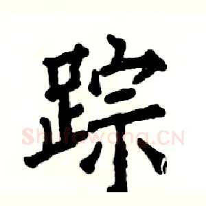 踪
