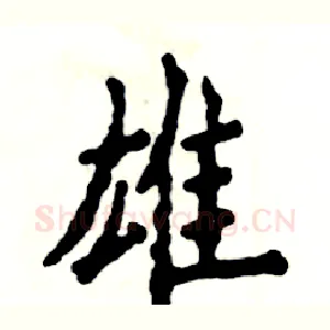 雄