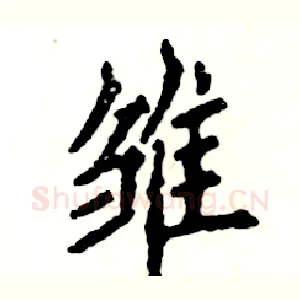 雏