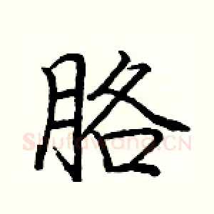 胳
