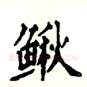 鳅