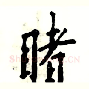 睹