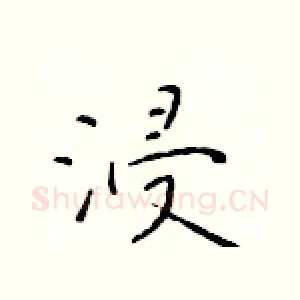 浸