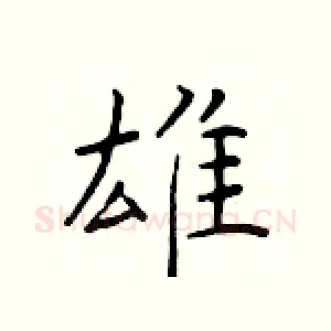 雄