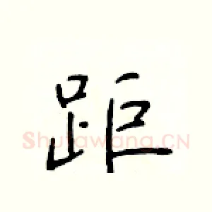 距