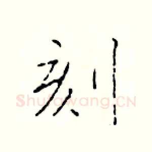 刻
