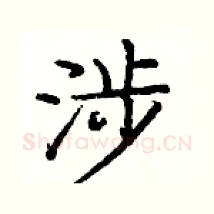 涉