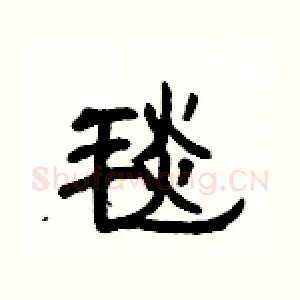 毯