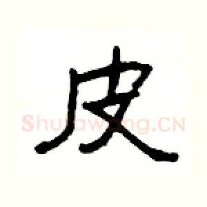 皮