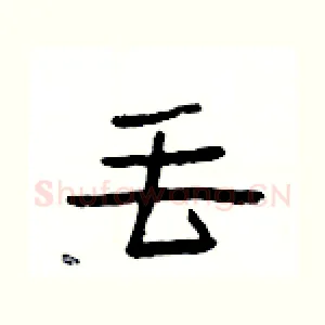 丟