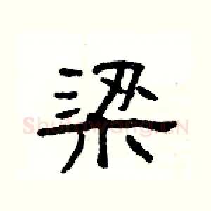 梁
