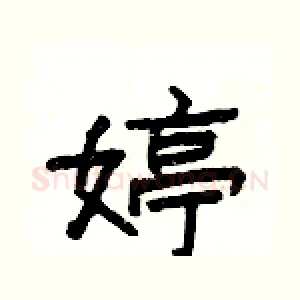 婷