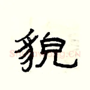 貌
