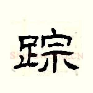 踪