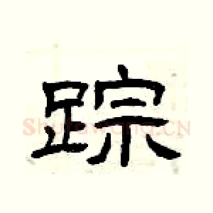 踪