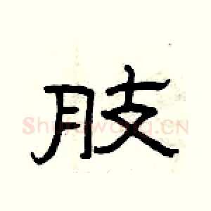肢