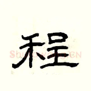 程