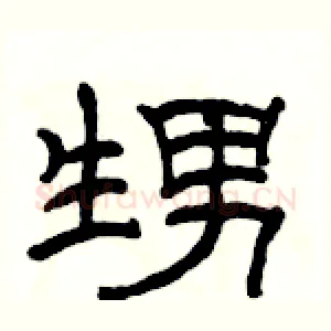 甥