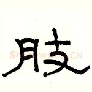 肢
