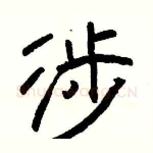 涉