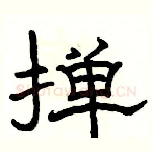 掸