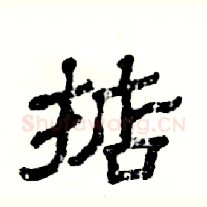 掂